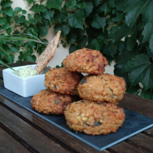 Croquetas de arroz al horno