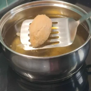 croquetas de pollo con verduras