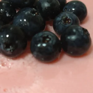 gelatina con pera y arándanos (2)