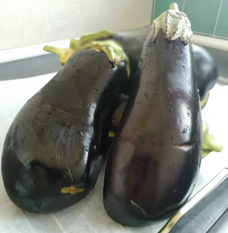 Berenjena con verduras - Imagen 2