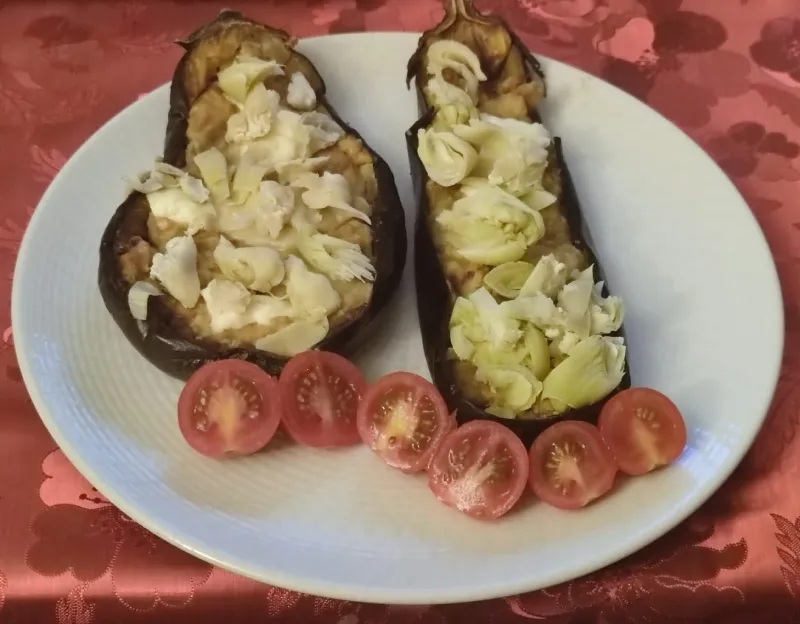 Berenjena con verduras - Imagen 4