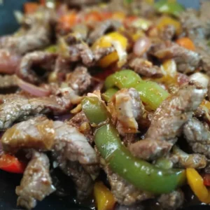 Ternera con verduras