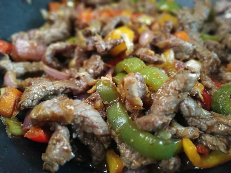 Ternera con verduras