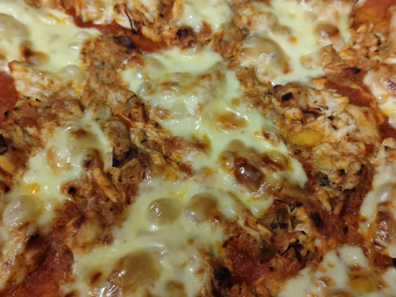 Pizza de pollo Burger